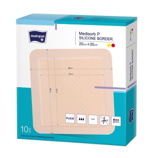 Medisorb P Silicone Border